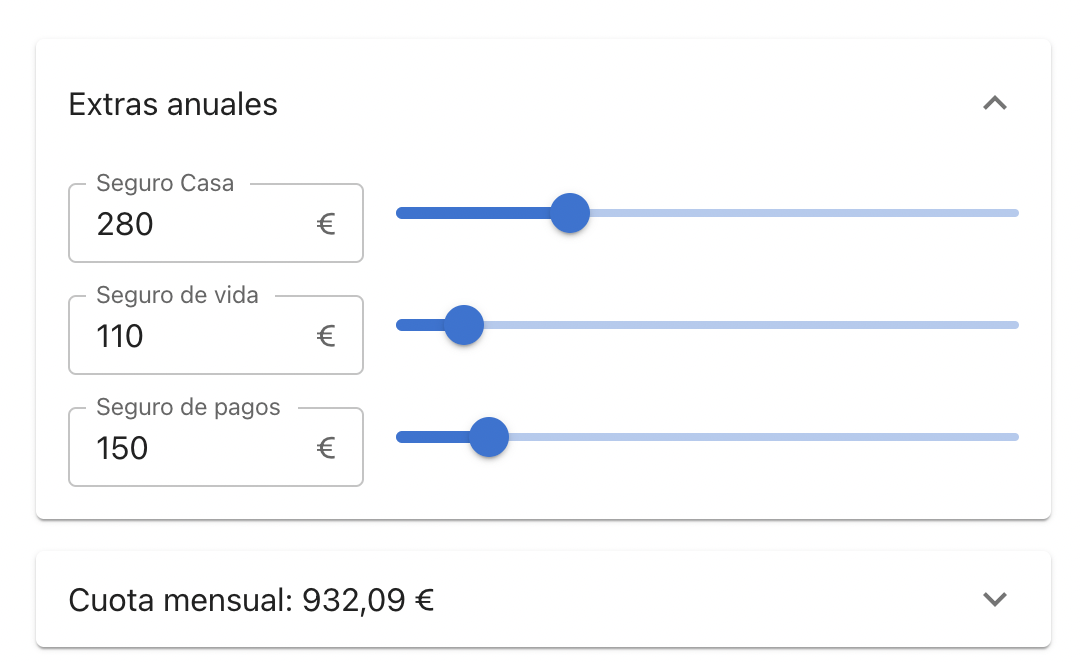 Calcular gastos extras