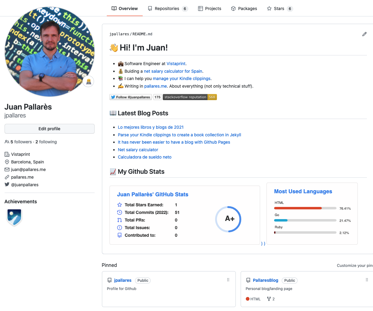 How to create a Github profile README